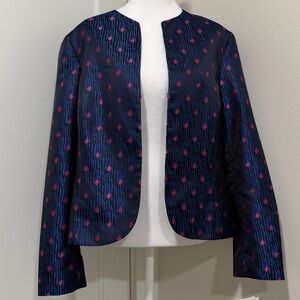 Anne Klein Navy and Pink Blazer